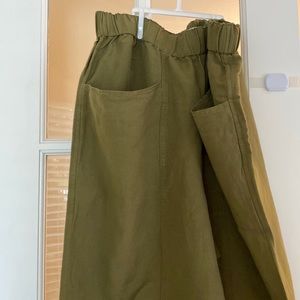 Wide leg pant